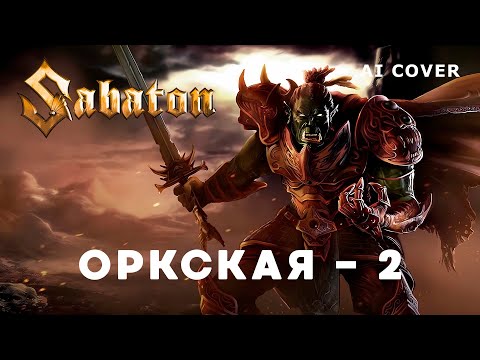 Видео: SABATON - Оркская - 2 + Новый Куплет М. Елизаров AI Cover