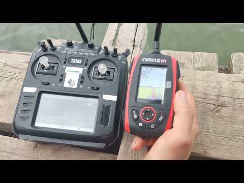 Видео: В автопилот UNIBOAT добавлена поддержка эхолота AMAZIN 777.