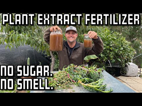 Видео: Удобрение на основе растительных экстрактов. Без сахара. Без запаха.