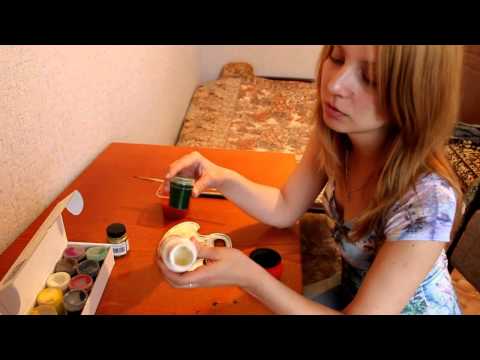 Видео: Роспись шкатулки (Пошаговый видео-урок)