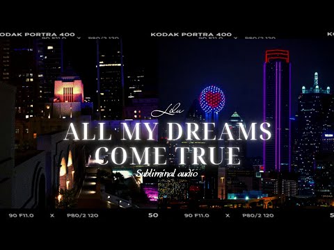 Видео: 🔮🪄``𝐃𝐑𝐄𝐀𝐌𝐒!`` Мгновенное исполнение желаний `` Саблиминал