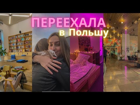 Видео: я переехала в Польшу учиться. влог.