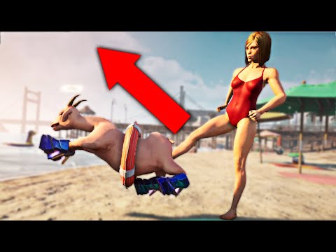 Видео: ТЕБЕ ЗДЕСЬ НЕ МЕСТО! ► Goat Simulator 3 |5|