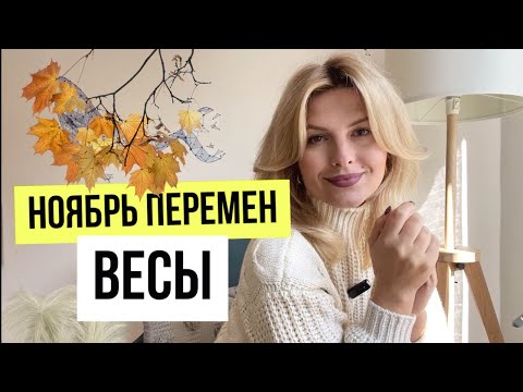 Видео: Гороскоп на НОЯБРЬ 2024 для Весов♎️