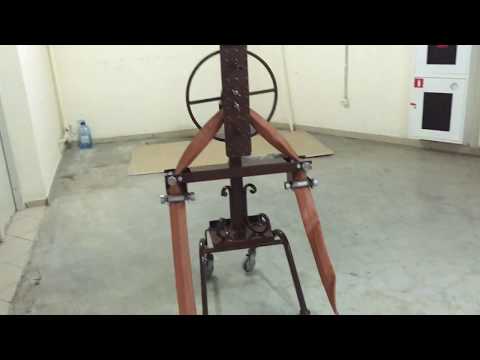 Видео: Самодельный станок по перемотке пожарных рукавов