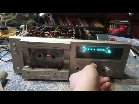 Видео: Магнитофон Орель МП-101С-1.  Подключаем символы индикатора.