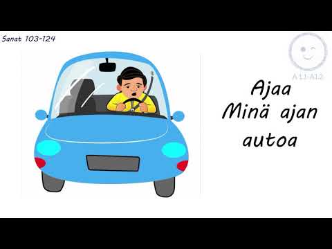 Видео: Videosanat 103-124. Perustaso A1.1-A1.2. Verbityyppi 1. 1-ый тип глаголов