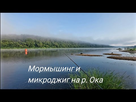 Видео: Мормышинг и микроджиг на реке Ока.