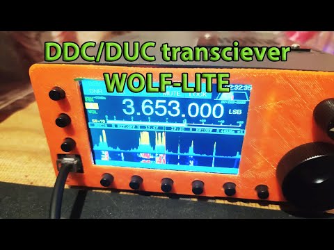 Видео: WOLF-LITE, DDC/DUC-трансивер прямой оцифровки.