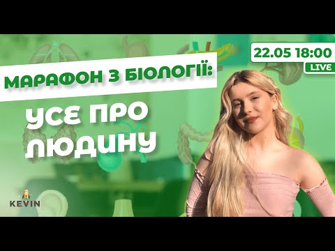 Видео: Будова людини на НМТ з біології