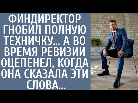 Видео: Финдиректор гнобил полную техничку… А во время ревизии оцепенел, когда она сказала эти слова…