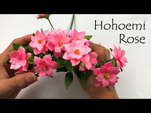 Видео: Вязаный Маленький Цветок – Японская Карликовая Роза