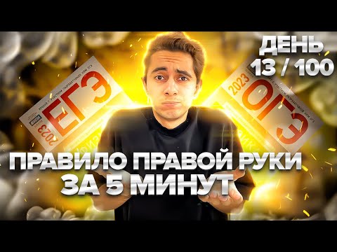 Видео: ПРАВИЛО ПРАВОЙ РУКИ ЗА 10 МИНУТ I Физика ОГЭ ЕГЭ 2024 I Эмиль Исмаилов - Global_EE