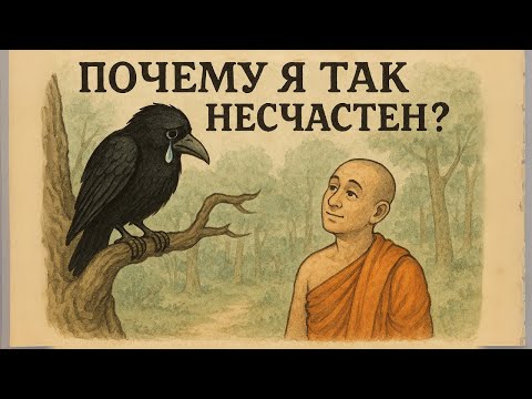 Видео: Несчастный Ворон Узнал Главный Секрет Счастья | Притча, Меняющая Жизнь