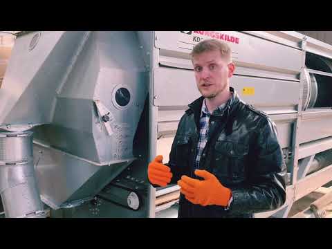 Видео: Обзор машина очистки зерна KDC 8000