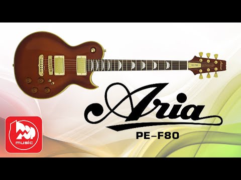 Видео: Электрогитара ARIA PE-F80 || Переиздание гитары 1980 года
