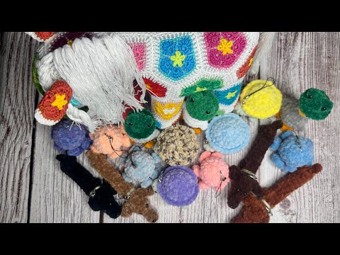 Видео: Вязовлог 17/2025 | Готовые игрушки ❤️ #вязаниеигрушек #вяжуназаказ #handmade #вязание