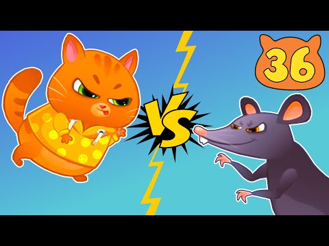 Видео: Суровый КОТИК БУБУ №36. Бубу против мышонка Фильки. Мультик ИГРА про котят на канале Хвостик ТВ