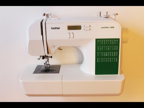 Видео: Швейная Машинка Brother Comfort 40 E (Обзор)