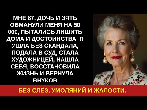 Видео: МНЕ 67, ДОЧЬ И ЗЯТЬ ОБМАНУЛИ МЕНЯ НА 50 000, ПЫТАЛИСЬ ЛИШИТЬ ДОМА И ДОСТОИНСТВА  Я УШЛА БЕЗ СКАНДАЛА