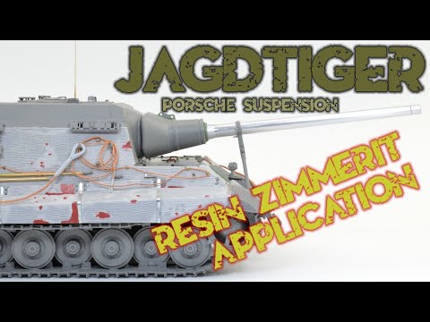 Видео: JAGDTIGER — создание зверя с подвеской Porsche, Blitz от Takom 8003, Jägermeister