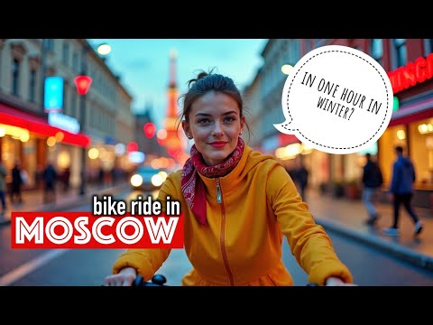 Видео: Как объехать весь центр Москвы на велосипеде за 1 час зимой?