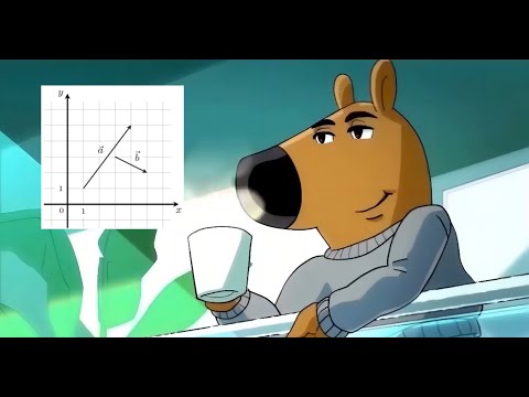 Видео: Задача на векторы из ЕГЭ | Профильная математика | Длина и координаты вектора