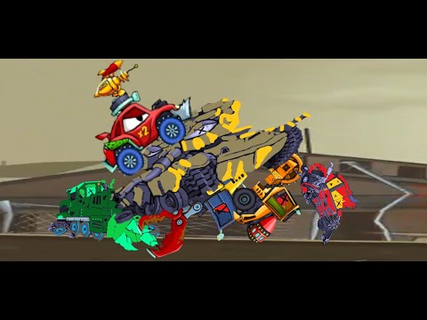 Видео: машина ест машину  Mad Dreams марковыч прохождение №4 полностью прокаченный бластер, новый босс танк