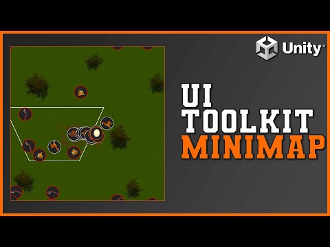 Видео: Простая миникарта с использованием UI Toolkit | Учебное пособие по Unity