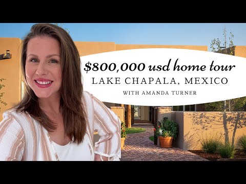 Видео: 800 тыс. долларов США — роскошная жизнь на озере Чапала, потрясающий дом!