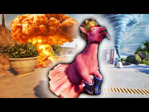 Видео: АТОМНЫЙ КОЗЕЛ. КОЗЛАПОКАЛИПСИС НЕМИНУЕМ! ► Goat Simulator 3 |4|