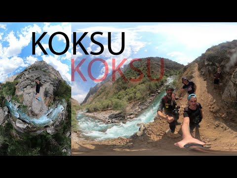Видео: Коксу - горная река Узбекистана. Увлекательный поход.