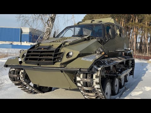 Видео: Тест драйв вездехода ЛАЙКА Шторм
