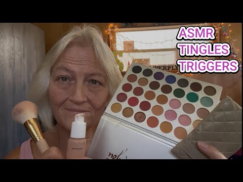 Видео: ASMR/Удивительные покалывания/Наношу макияж💄