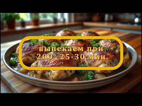 Видео: Медовые куриные бёдра — быстрый и вкусный ужин для всей семьи