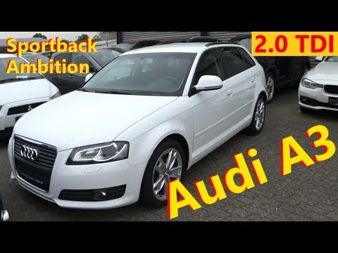 Видео: Audi A3 2.0 TDI Цена, Состояние // Авто в Германии