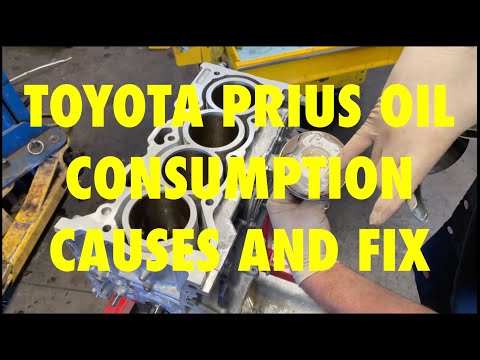 Видео: Причины и способы устранения расхода масла у автомобиля Toyota Prius (Lexus Ct200h).