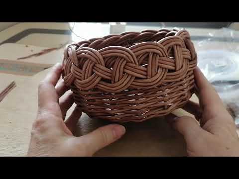 Видео: Конфетница с красивой загибкой.Бумажная лоза. Часть 2.