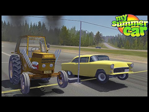 Видео: СВАП V8 В ТРАКТОР! Как ОН ЕДЕТ? - My Summer Car