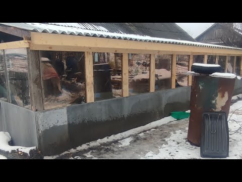 Видео: реновация по деревенски. утепляю дом, живу в деревне.