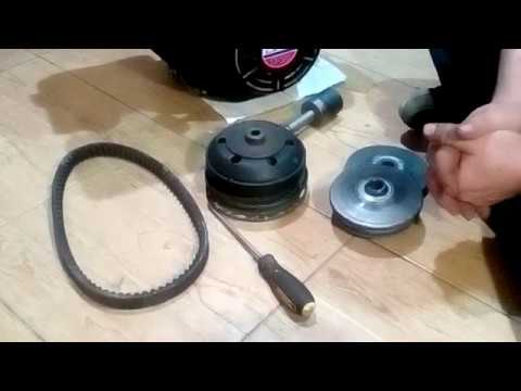 Видео: Вариатор от скутера на двигатель Lifan 190 15 л.с.