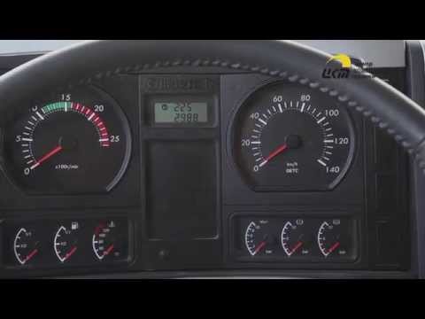 Видео: Комбинация приборов китайских грузовиков SHAANXI SHACMAN (шанкси, шакман)