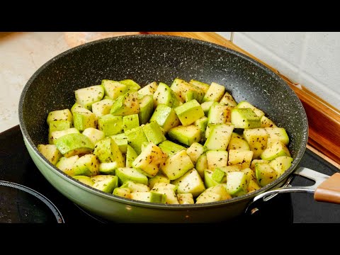 Видео: Жареные кабачки!!! Очень вкусно, Самый Простой и Быстрый Рецепт!!!