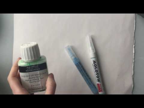 Видео: Особенности работы с маскирующей жидкостью