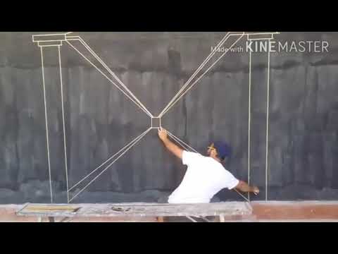 Видео: 3д корридор килиш..как он это сделал?..3д коридор..Its wonderfull corridor 3d..how its made/