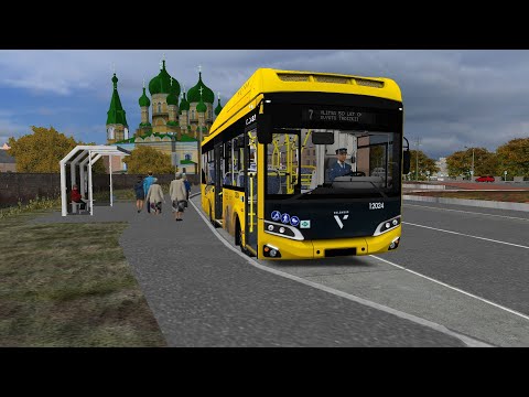 Видео: OMSI 2 | Чебоксары| Маршрут № 7 | VOLGABUS 4298.G4 (КПГ) 2023