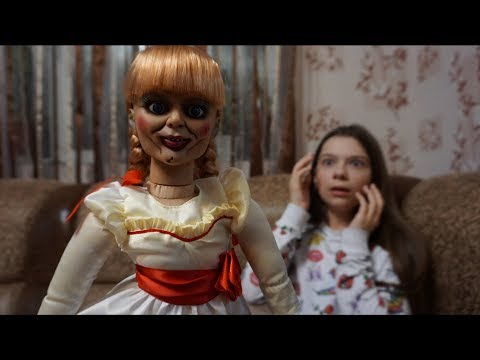 Видео: Живая Аннабель в реальности • Nepeta