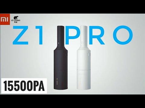 Видео: XIAOMI MIJIA SHUNZAO Z1 Pro. Портативный Ручной пылесос 15500 Pa