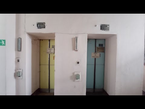 Видео: Заброшенные лифты-залипайки Строммашины 1970 г.в, Q=500 кг, V=1 м/с, Дом Печати (161)