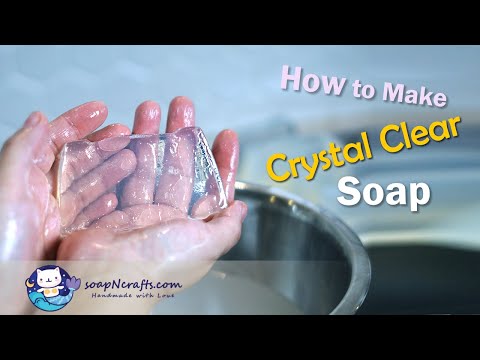 Видео: Кристально чистое прозрачное мыло — Часть 1 (Подробное объяснение)